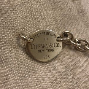Tiffany & Co. Jewelry - Return to Tiffany sterling silver necklace Tiffany & Co. Jewelry - Return to Tiffany sterling silver necklace
